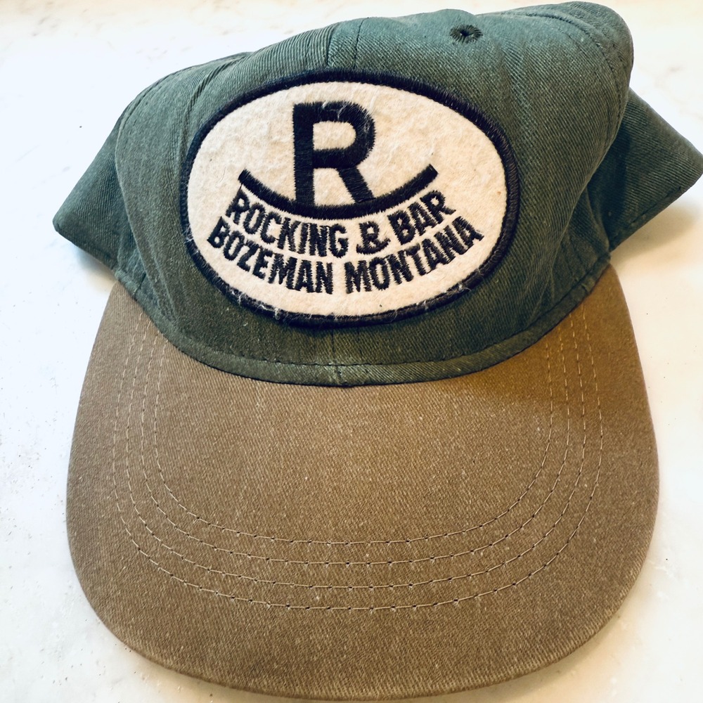Imperial‎ Rocking R Bar Bozeman Montana Baseball Cap Hat